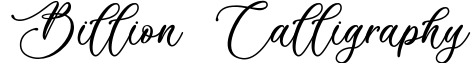 Billion Calligraphy