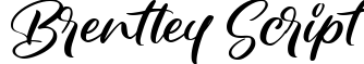 Brentley Script
