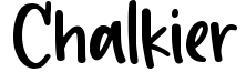 Chalkier
