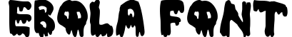 Ebola Font