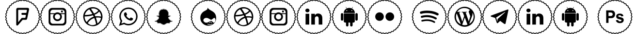 Icons Social Media 2