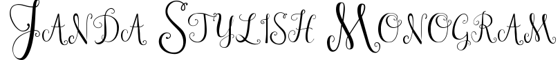 Janda Stylish Monogram
