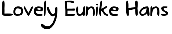 Lovely Eunike Hans