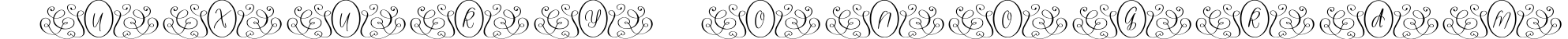 Luxury Monogram