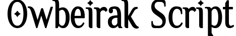 Owbeirak Script