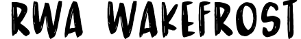RWA Wakefrost