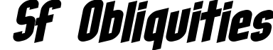 SF Obliquities