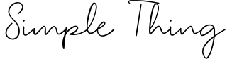 Simple Thing