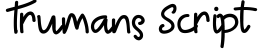 Trumans Script