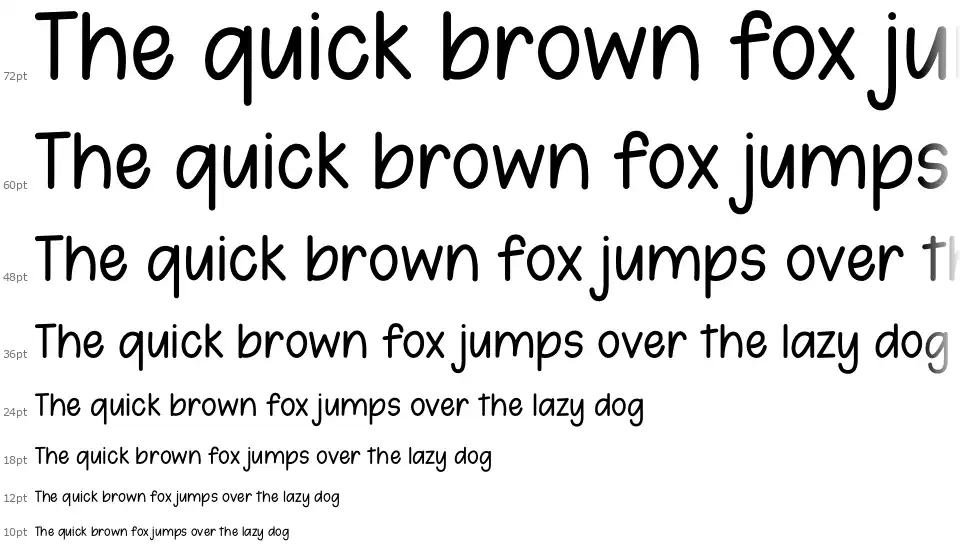 212 Baby Girlfont waterfall