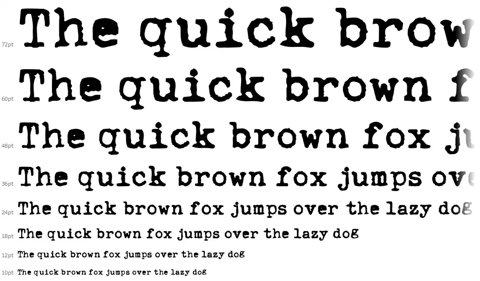 A Habesha's Typewriterfont waterfall