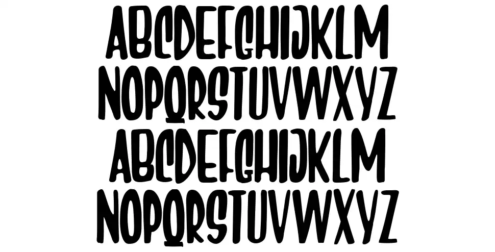 A Smile Can Change The Worldfont specimens