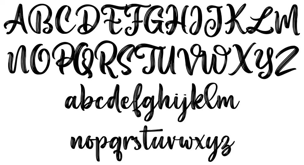 Aesthetic Violetfont specimens