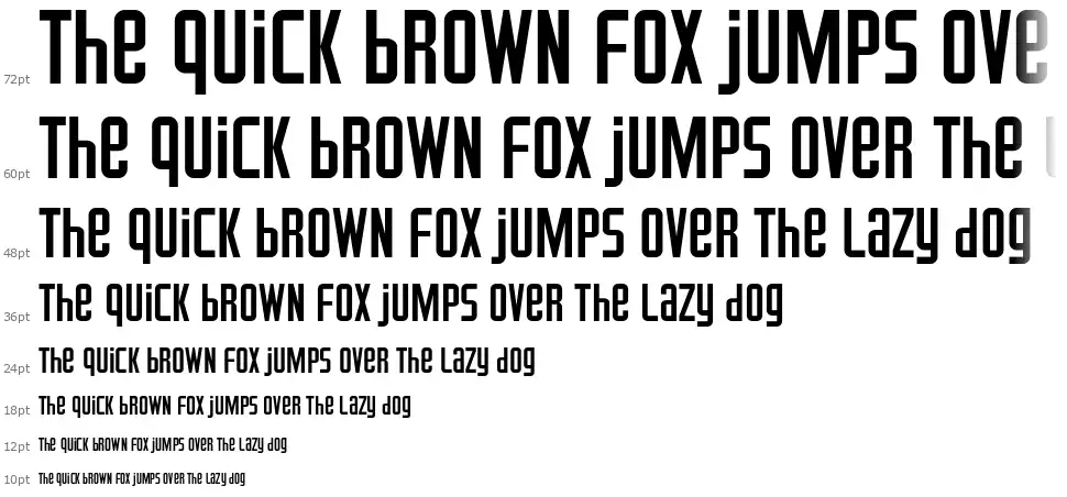 Airportfont waterfall