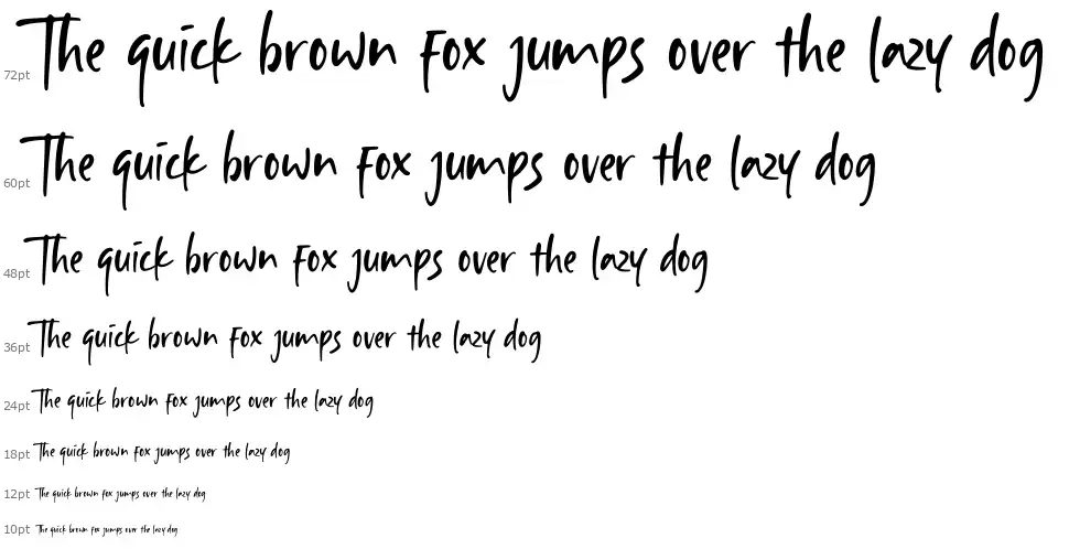 Aisha Blushfont waterfall