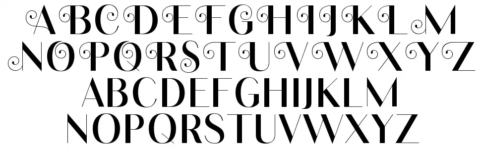 Altownfont specimens