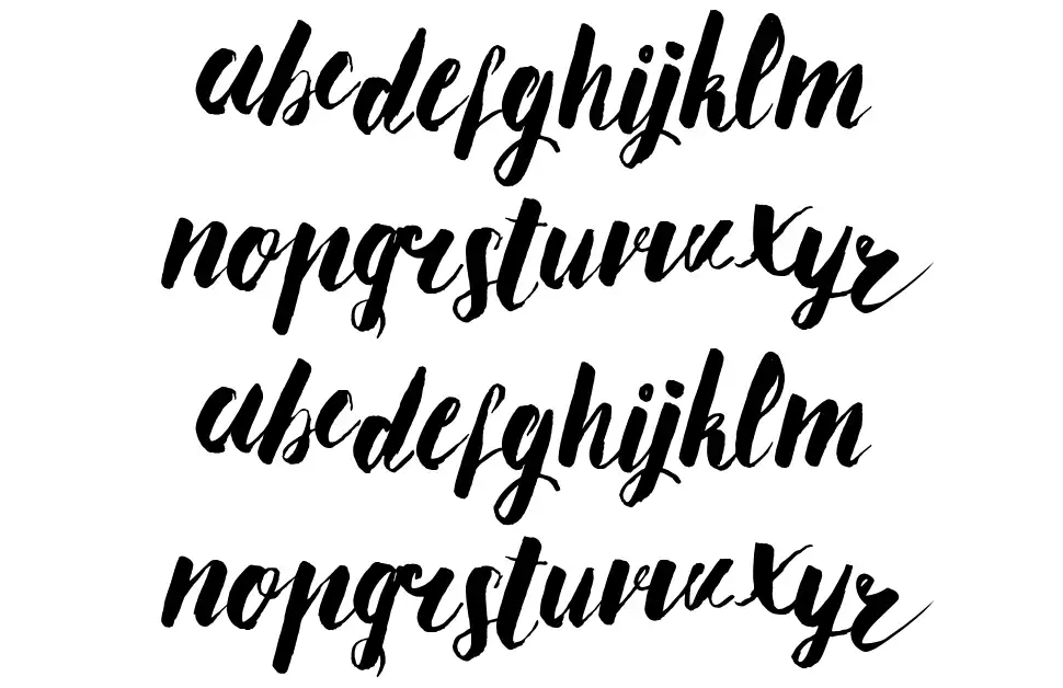Ananas Lipsfont specimens