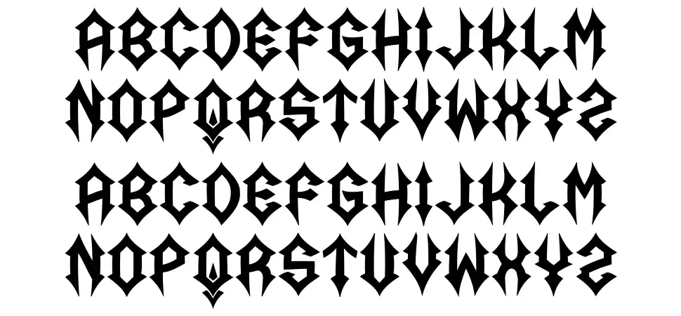 Another Gamesfont specimens