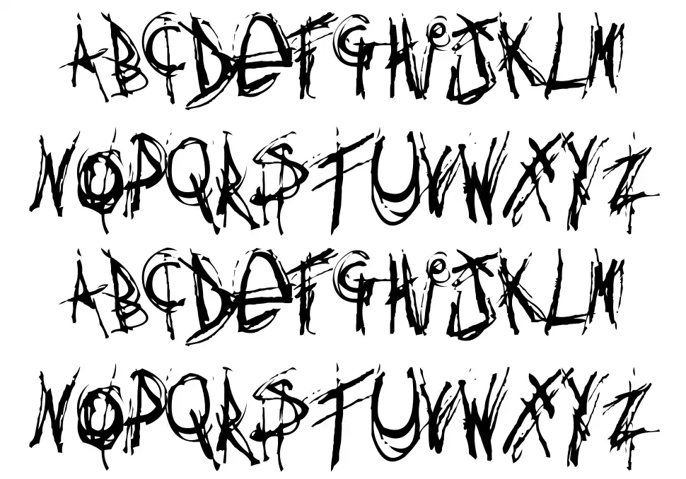 Anything you wantfont specimens