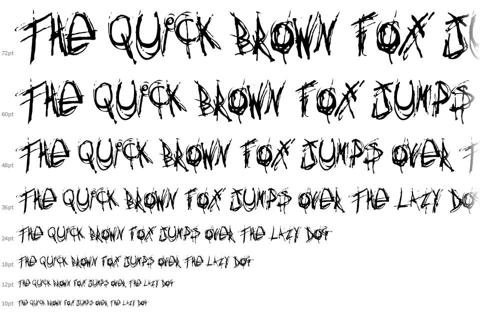 Anything you wantfont waterfall