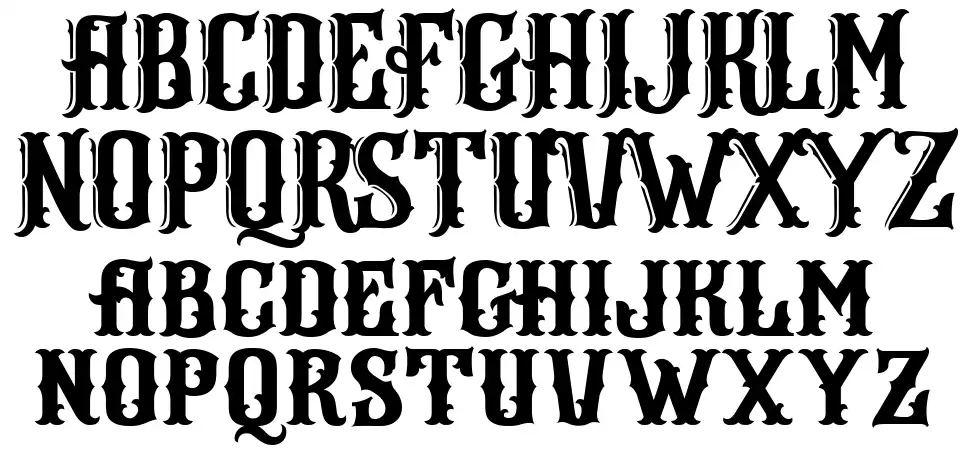 Arlingtonfont specimens
