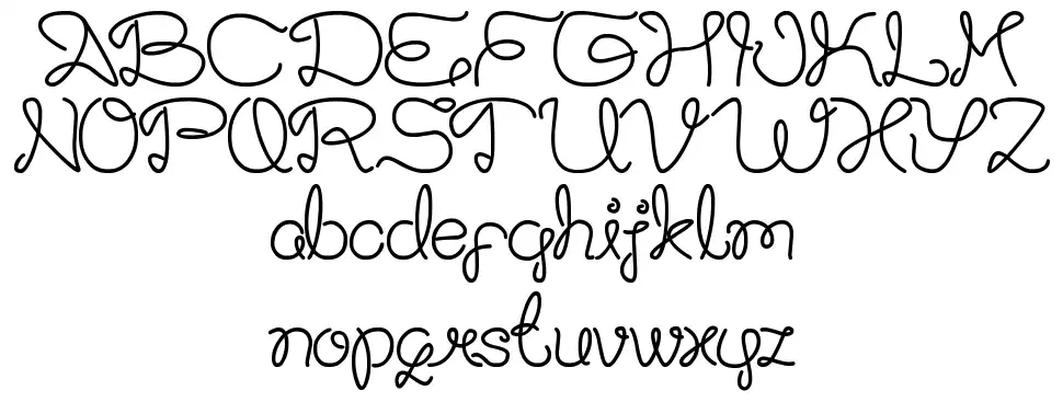 Art Heartfont specimens