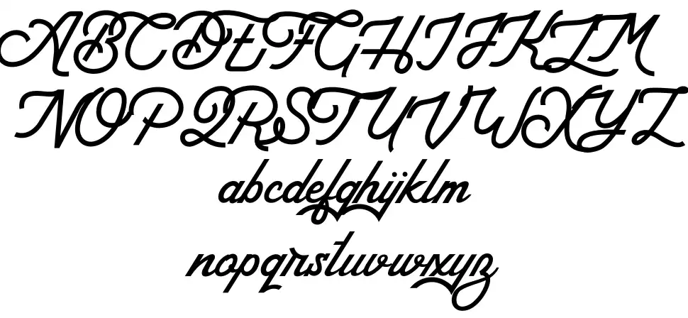 Arthingtonfont specimens