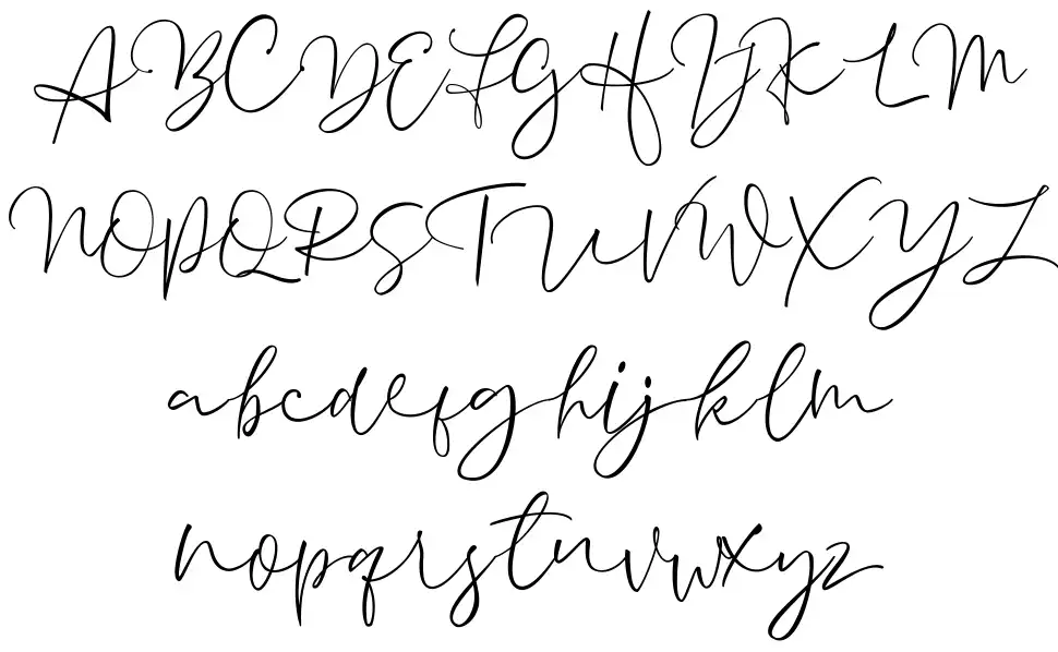 Aussientefont specimens