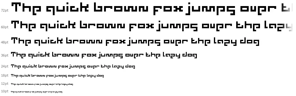 Aztechfont waterfall