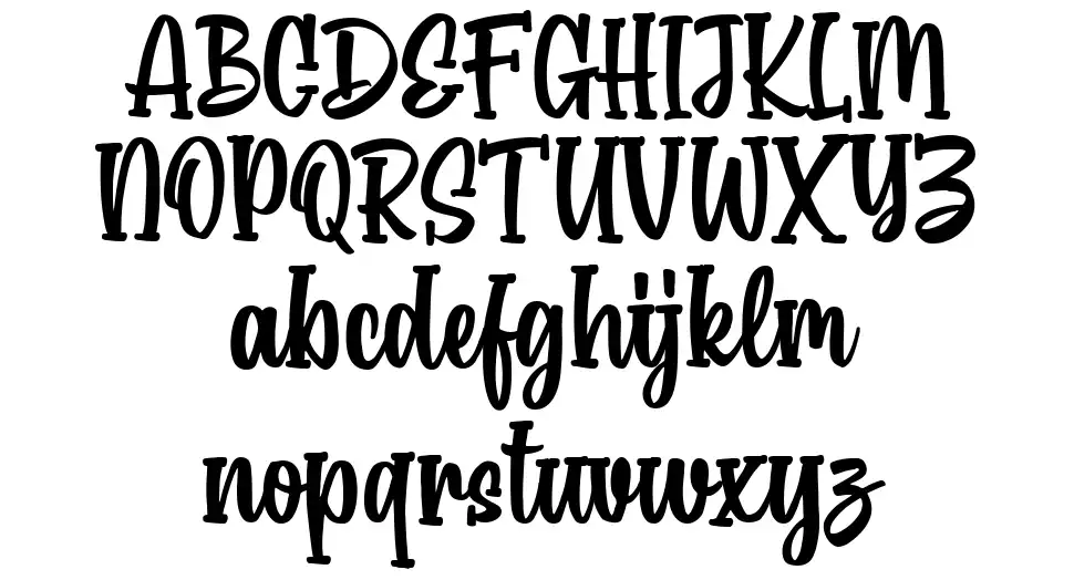 Baby Paisleyfont specimens