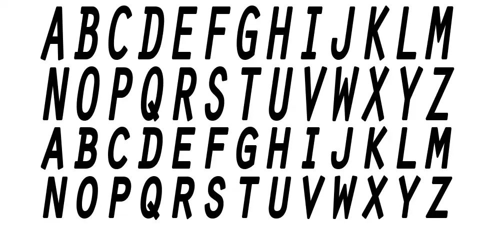 Bad Landfont specimens