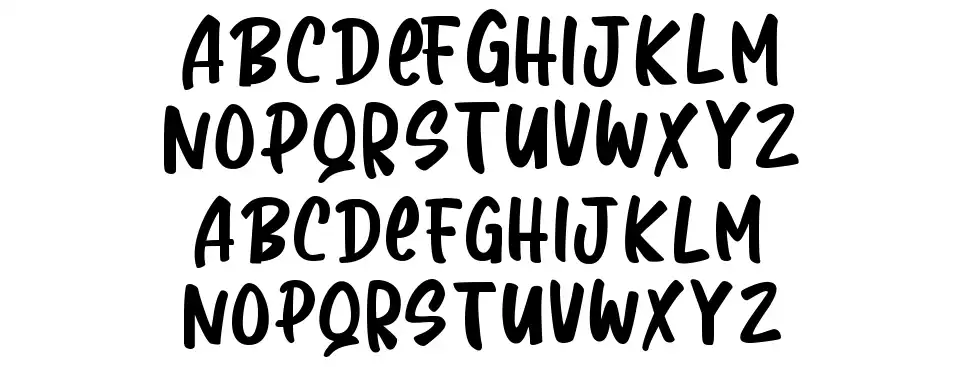 Basketballfont specimens