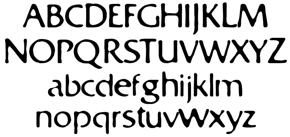 Bastardfont specimens