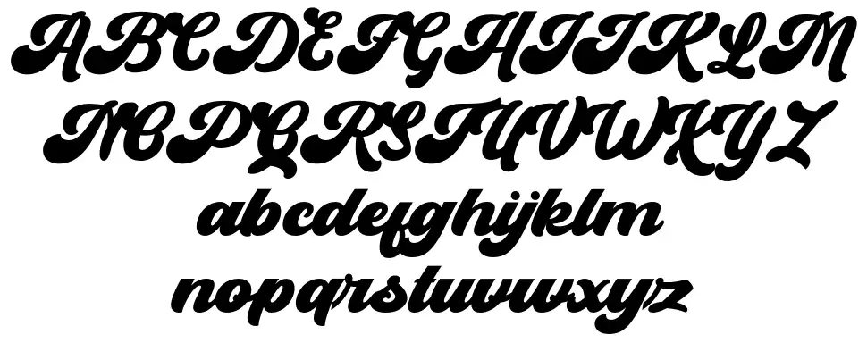 Beadlyfont specimens