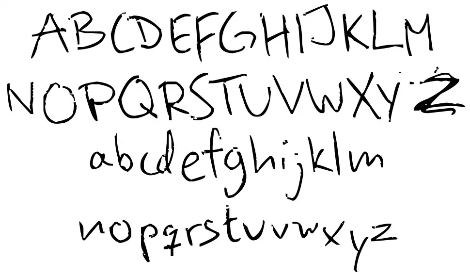 Beehives Are Stickyfont specimens