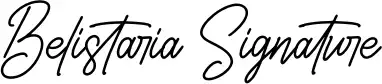 Belistaria Signature