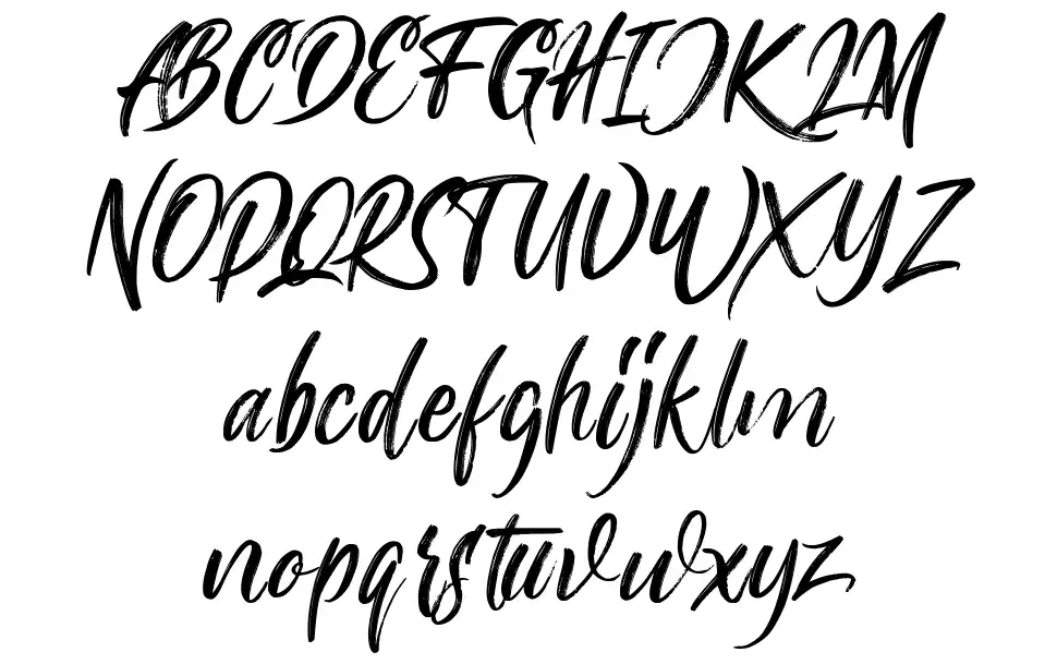 Billy Strangerfont specimens