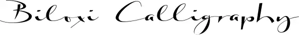 Biloxi Calligraphy
