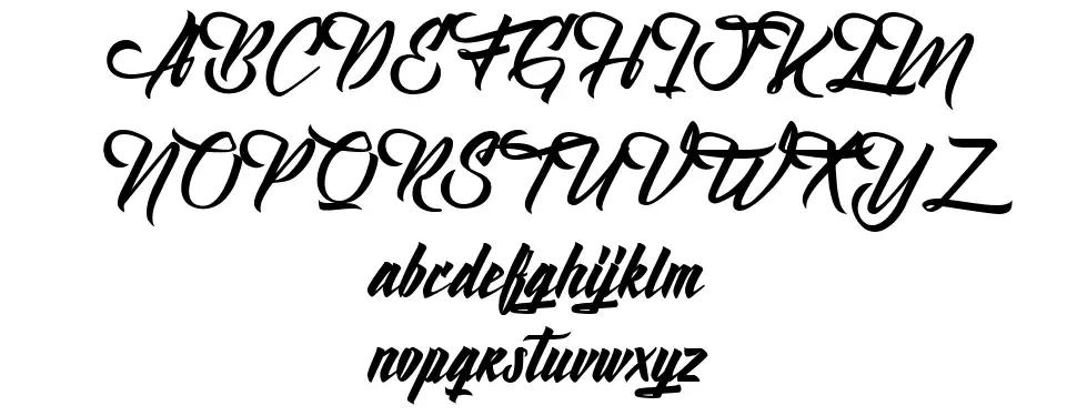 Birth of the Furiousfont specimens