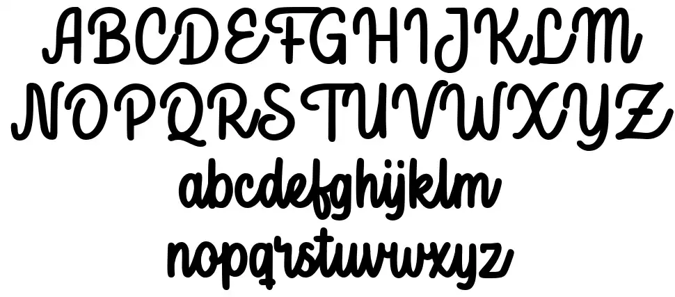 Biscuit & Chocolatfont specimens