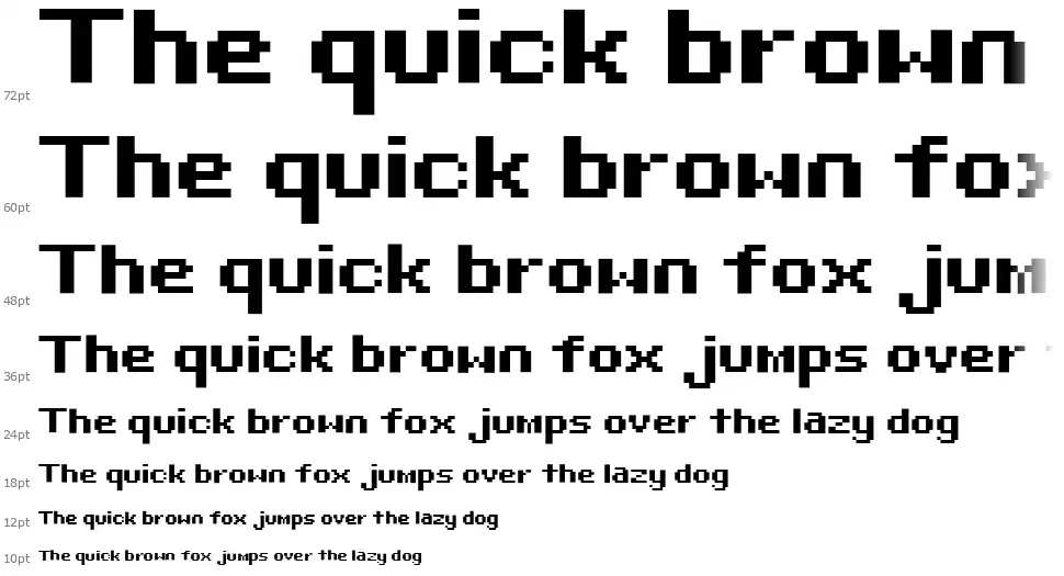 Bit Darling 10font waterfall