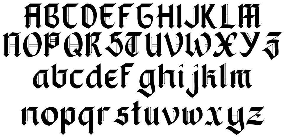 Blackboxfont specimens