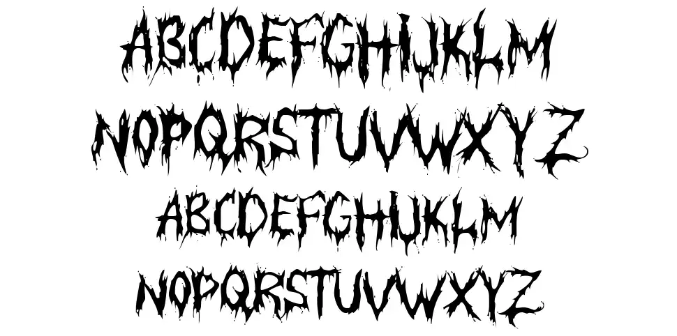 Blanksack Immortalfont specimens