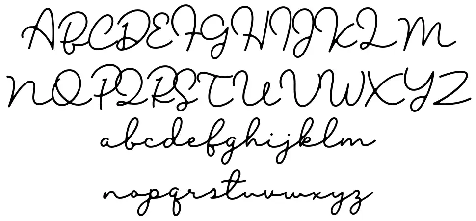Blessonfont specimens