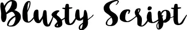 Blusty Script
