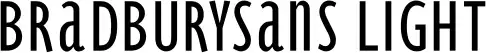 BradburySans Light