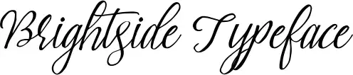 Brightside Typeface