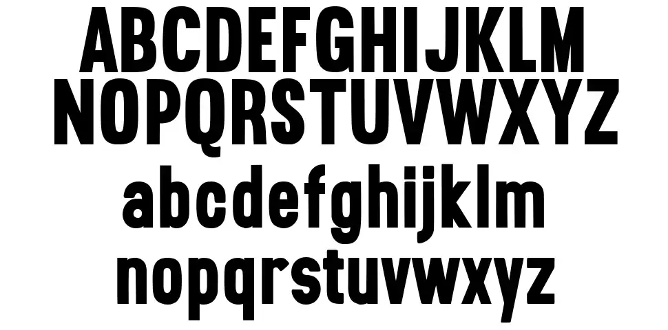 Brothertonfont specimens