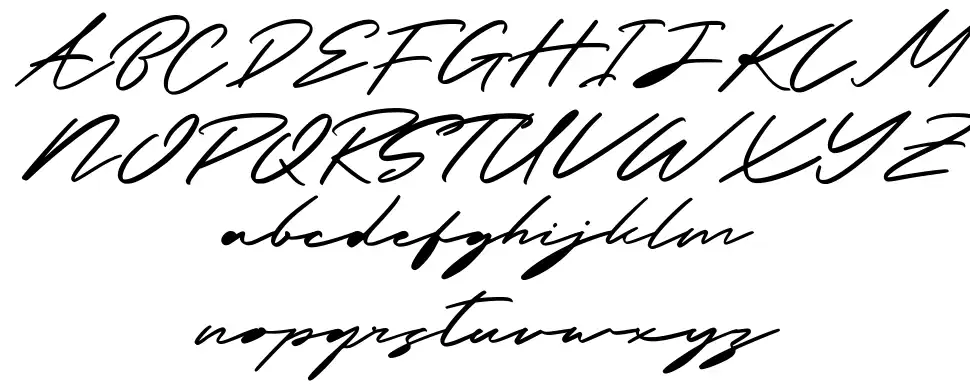 Brown Carlsonfont specimens