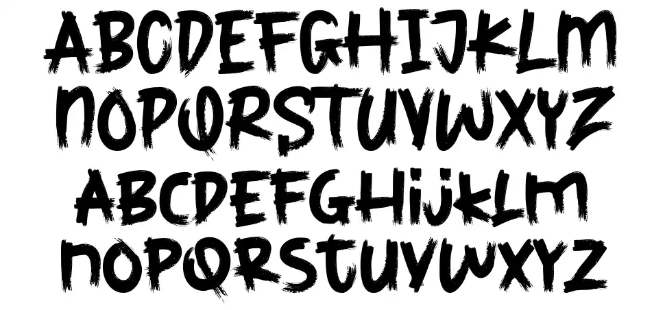 Brutal Honestyfont specimens